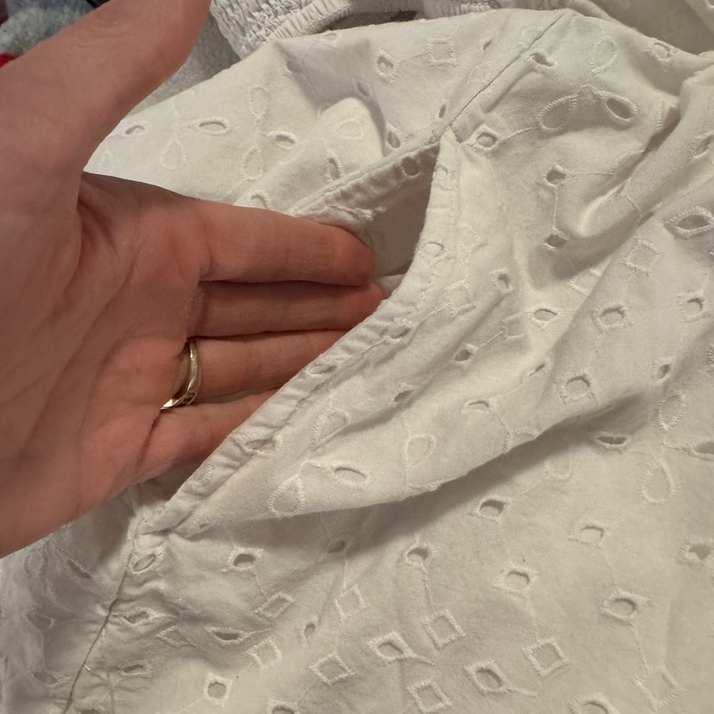 A New Day White Dress with pockets - Picture 6 of 9